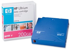 HP LTO1 (100GB/200GB) DATA TAPE