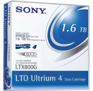 SONY TAPE LTO-4 - ULTRIUM-4 800GB/1600GB