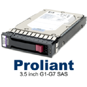 517350-001 HP 300-GB 6G 15K 3.5 DP SAS HDD